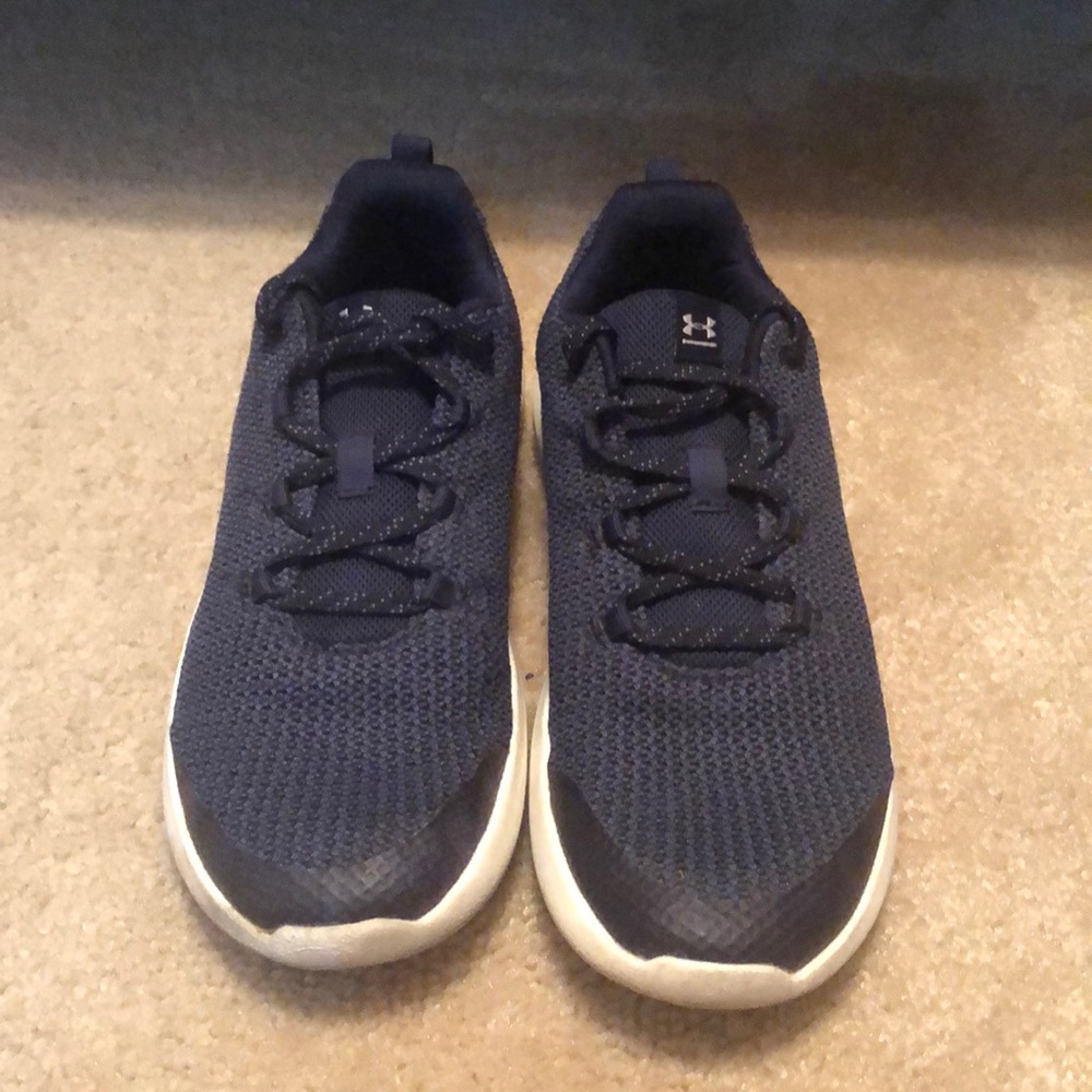 Under Armor running shoes.